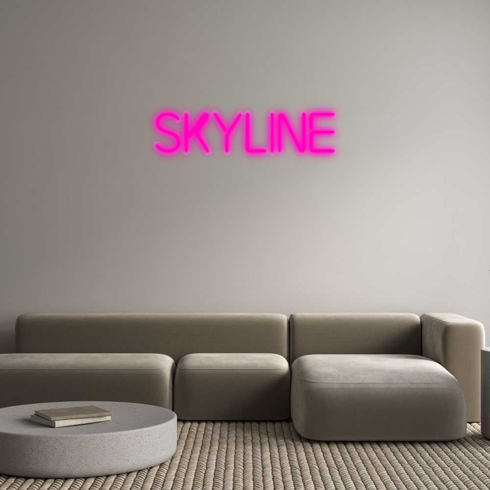 Custom Neon: SKYLINE