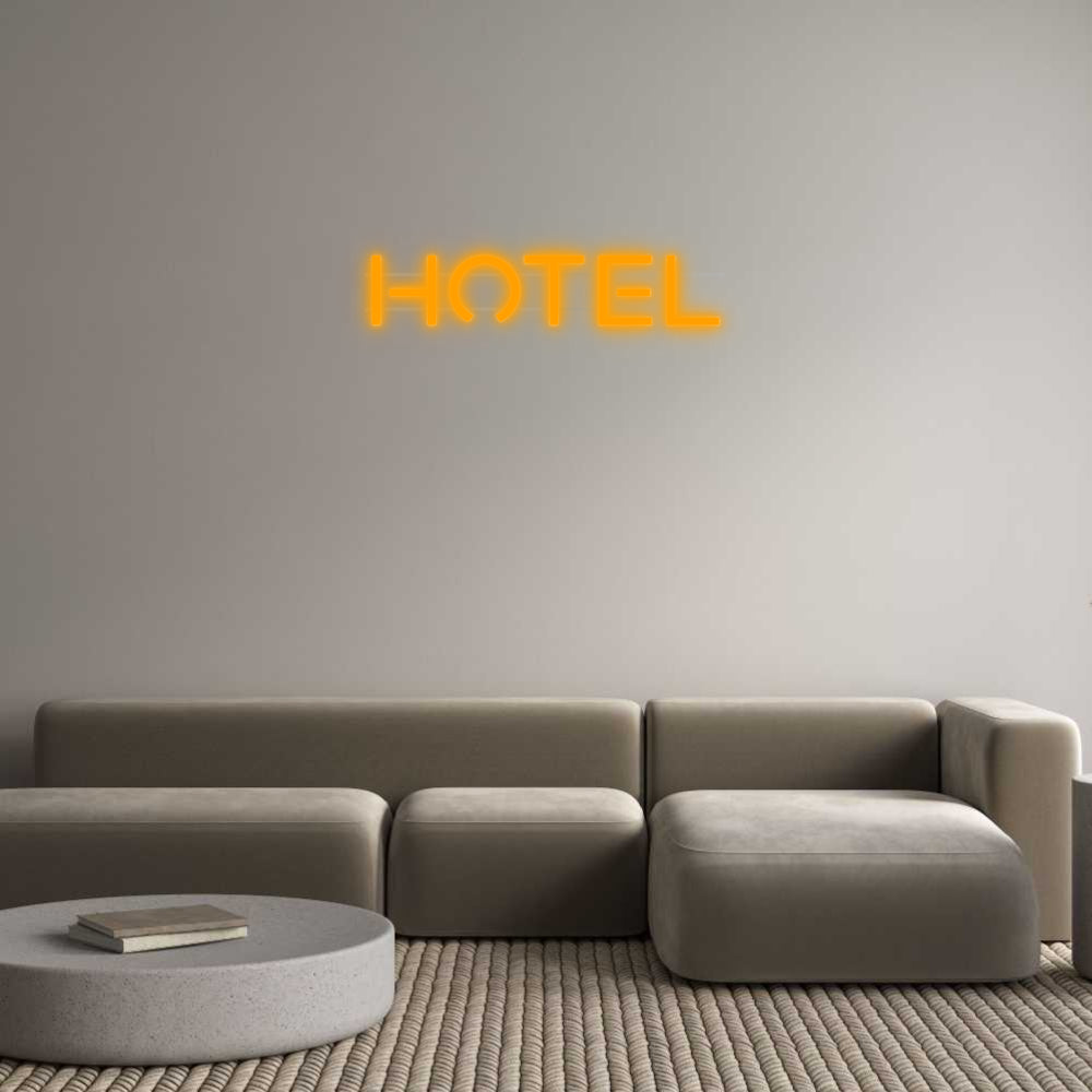 Custom Neon: hotel