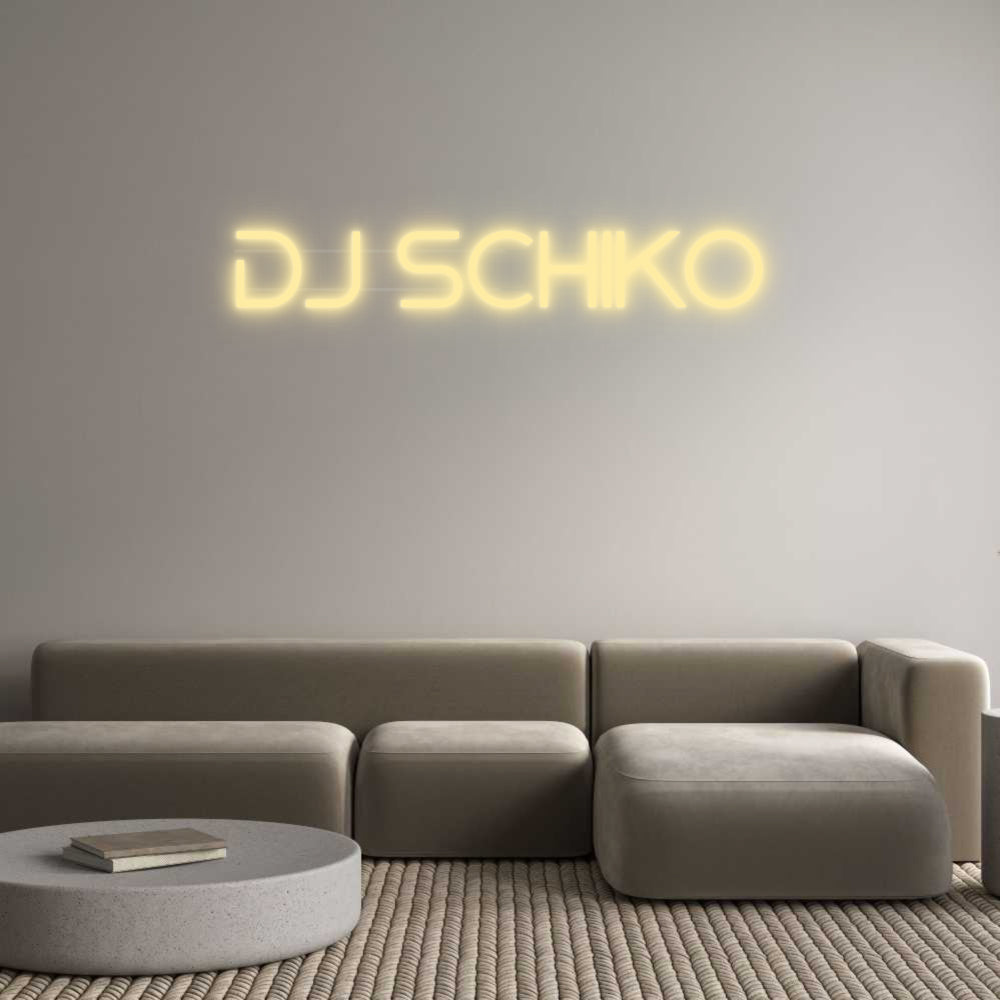 Custom Neon: DJ SCHIKO