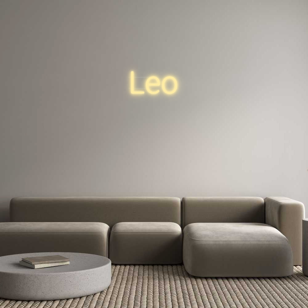 Custom Neon: Leo