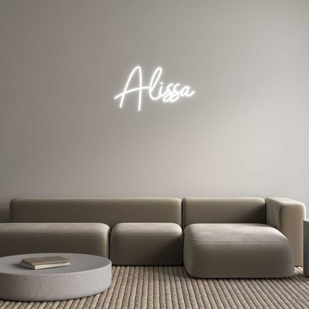 Custom Neon: Alissa