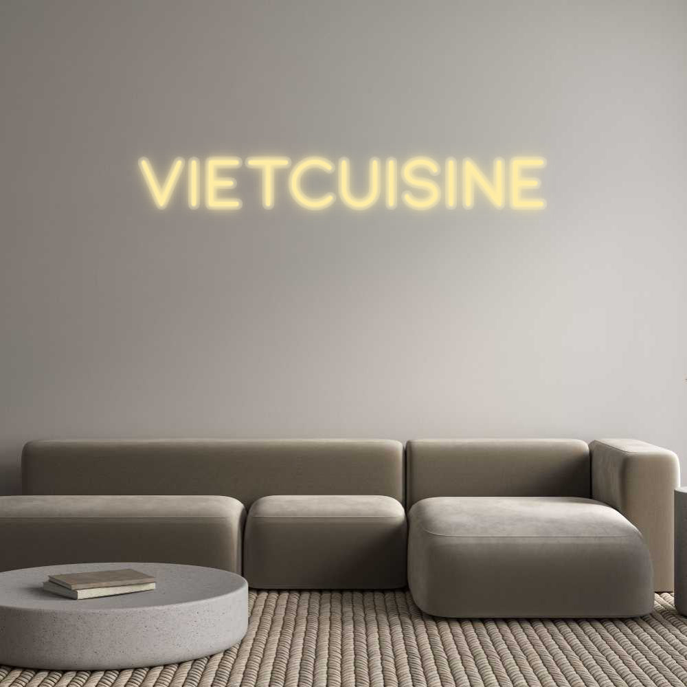 Custom Neon: Vietcuisine