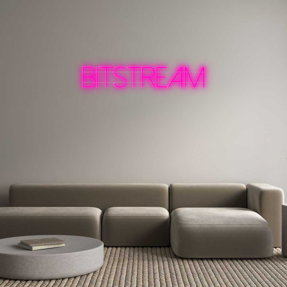 Custom Neon: BITSTREAM