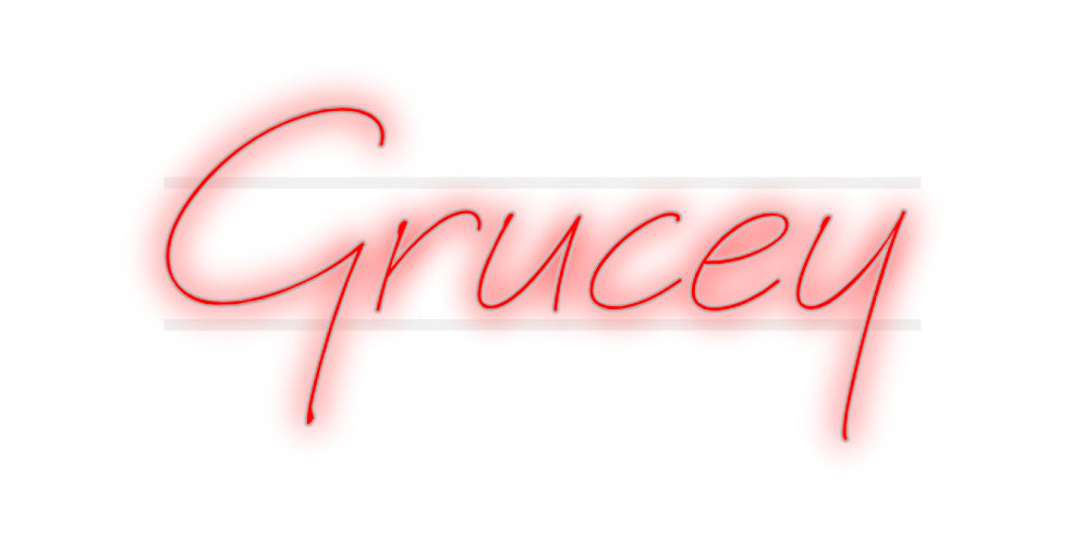 Custom Neon: Grucey