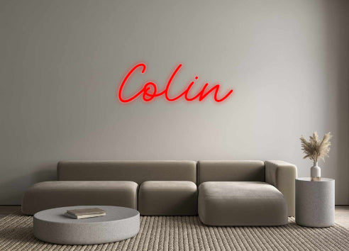 Custom Neon: Colin