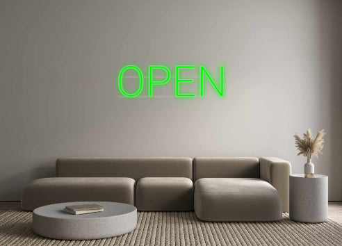 Custom Neon: OPEN