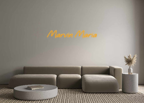 Custom Neon: Marvin Maria