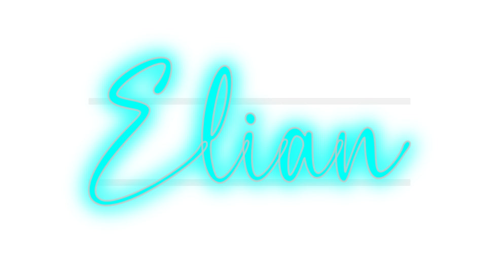 Custom Neon: Elian