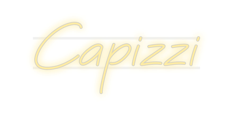 Custom Neon: Capizzi