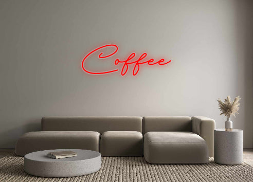 Custom Neon: Coffee