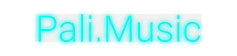 Custom Neon: Pali.Music