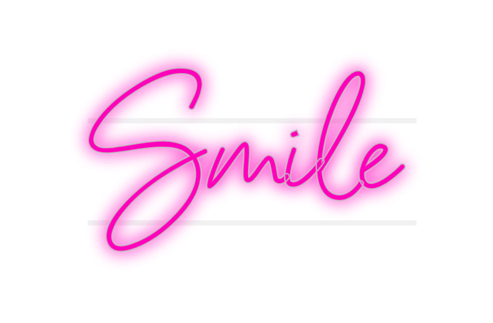 Custom Neon: Smile