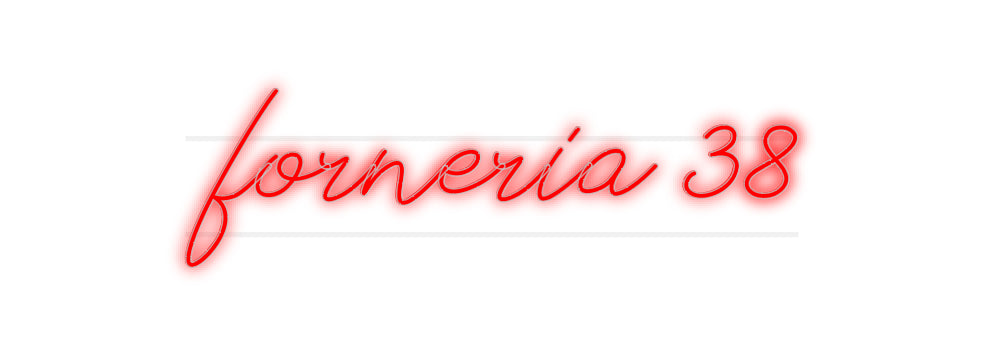 Custom Neon: forneria 38