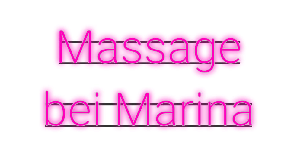 Custom Neon: Massage
bei ...