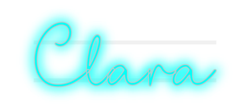 Custom Neon: Clara