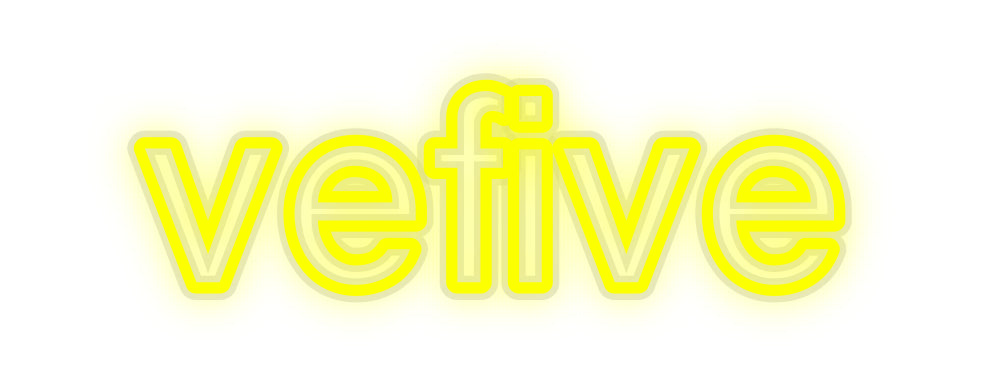 Custom Neon: vefive