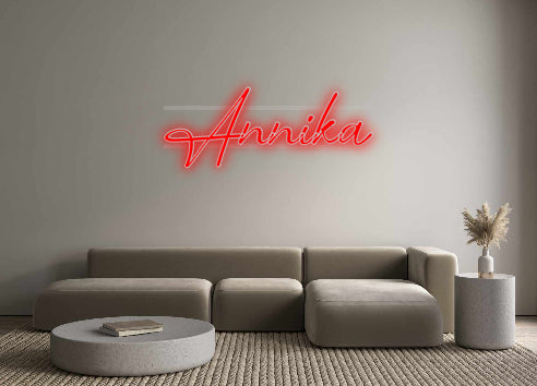 Custom Neon: Annika