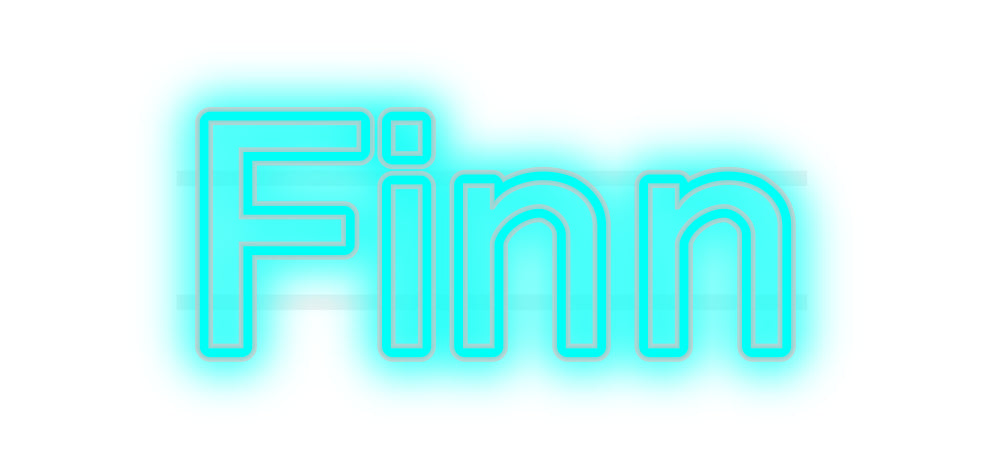 Custom Neon: Finn