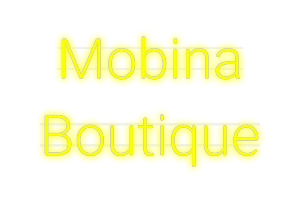 Custom Neon: Mobina 
Bout...