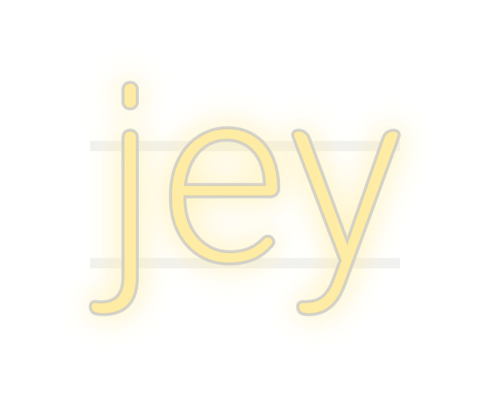 Custom Neon: jey