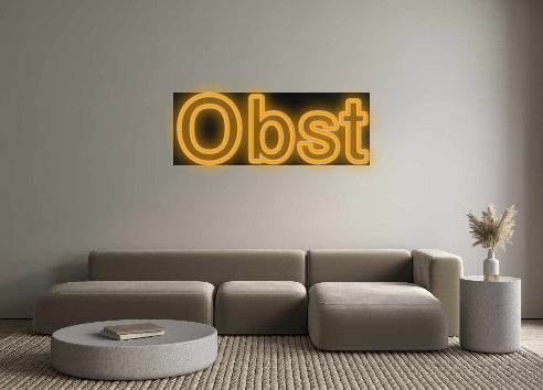 Custom Neon: Obst