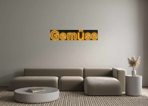 Custom Neon: Gemüse