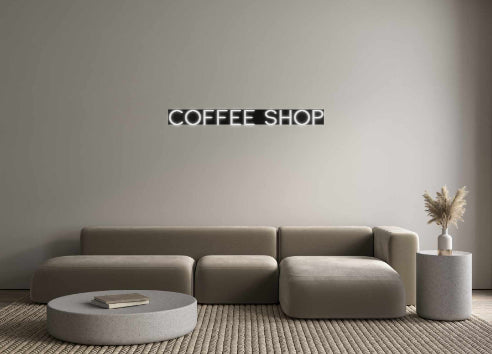 Custom Neon: Coffee Shop