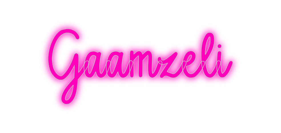 Custom Neon: Gaamzeli