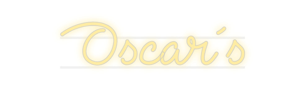 Custom Neon: Oscar´s