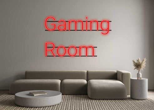 Custom Neon: Gaming
 Room