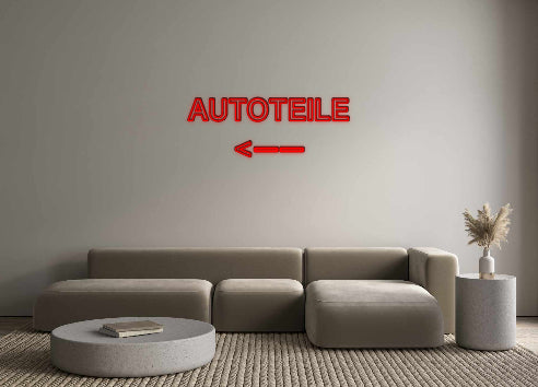 Custom Neon: AUTOTEILE 
 ...