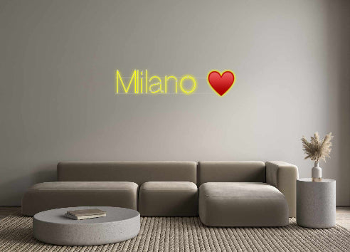 Custom Neon: Milan ♥️