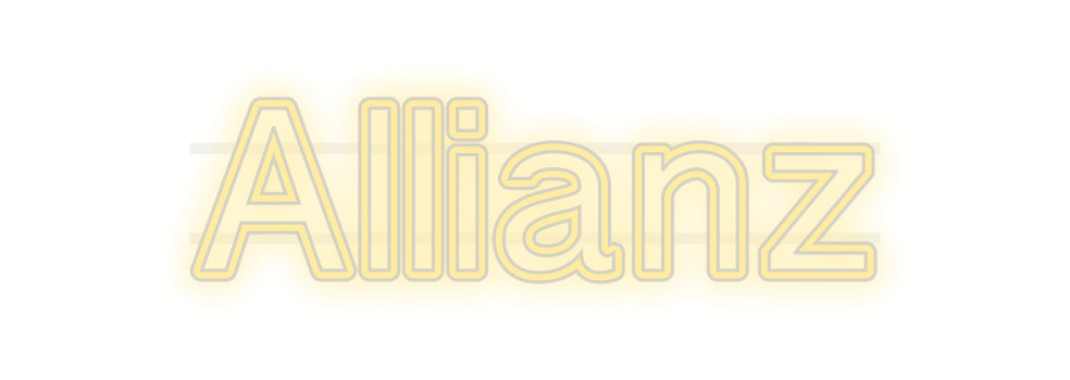 Custom Neon: Allianz