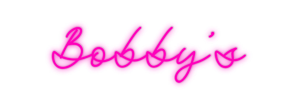 Custom Neon: Bobby's