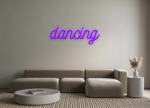 Custom Neon: dancing