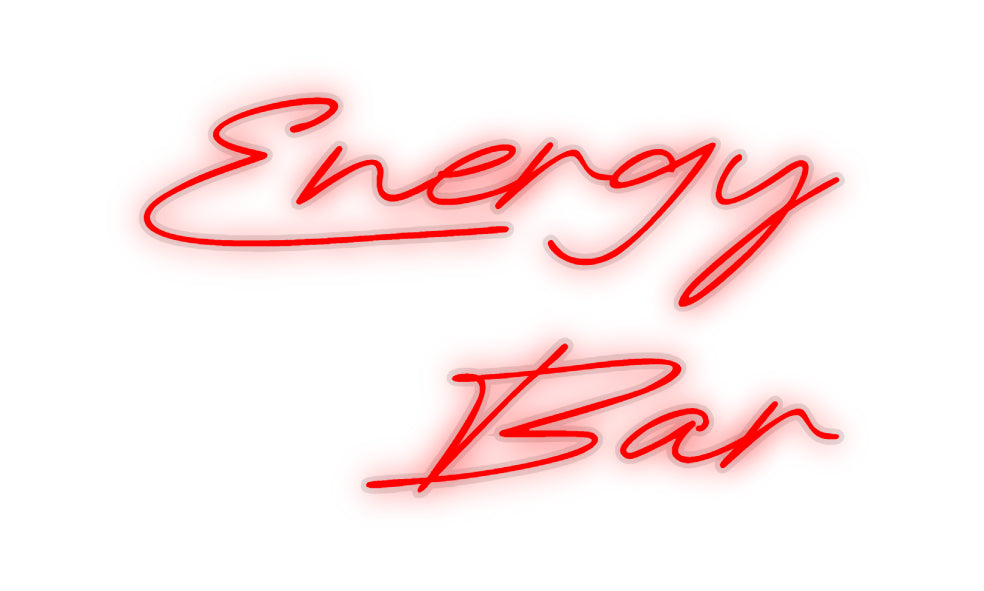 Custom Neon: Energy
Bar