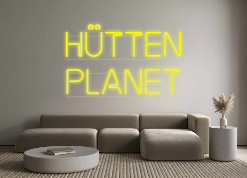 Custom Neon: Huts
 planet