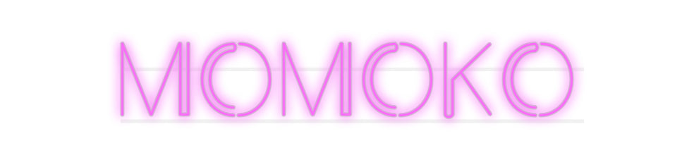 Custom Neon: MOMOKO