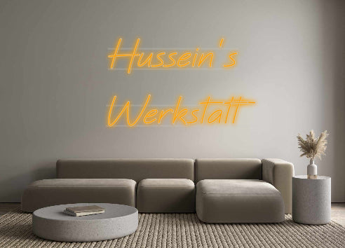 Custom Neon: Hussein's
 We...