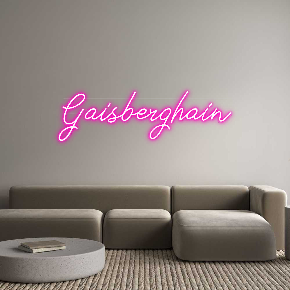 Custom Neon: Gaisberghain