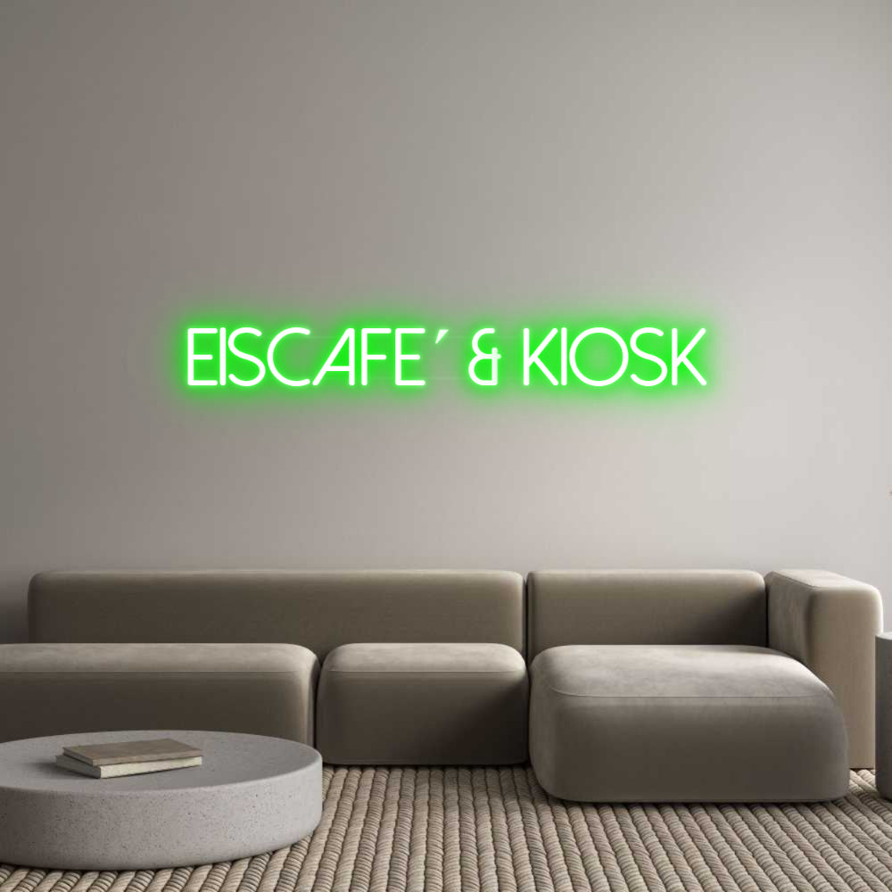 Custom Neon: Eiscafe´ & Ki...