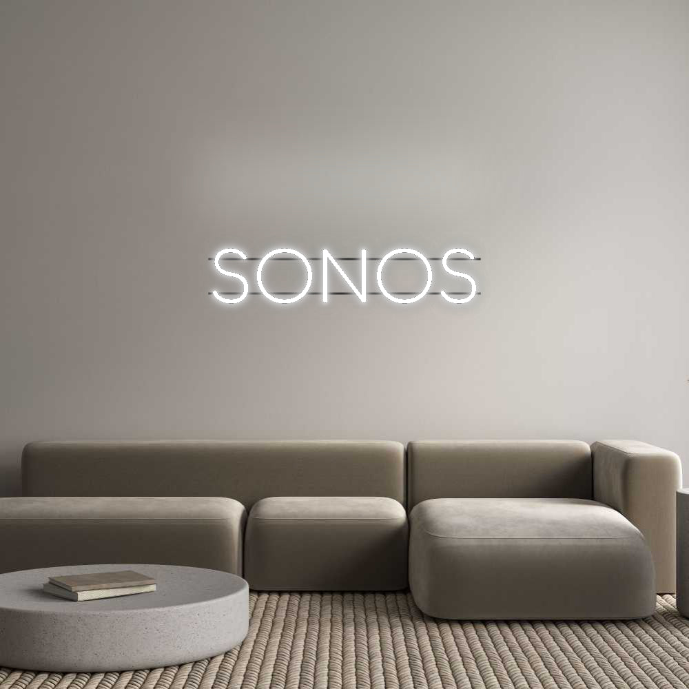 Custom Neon: SONOS