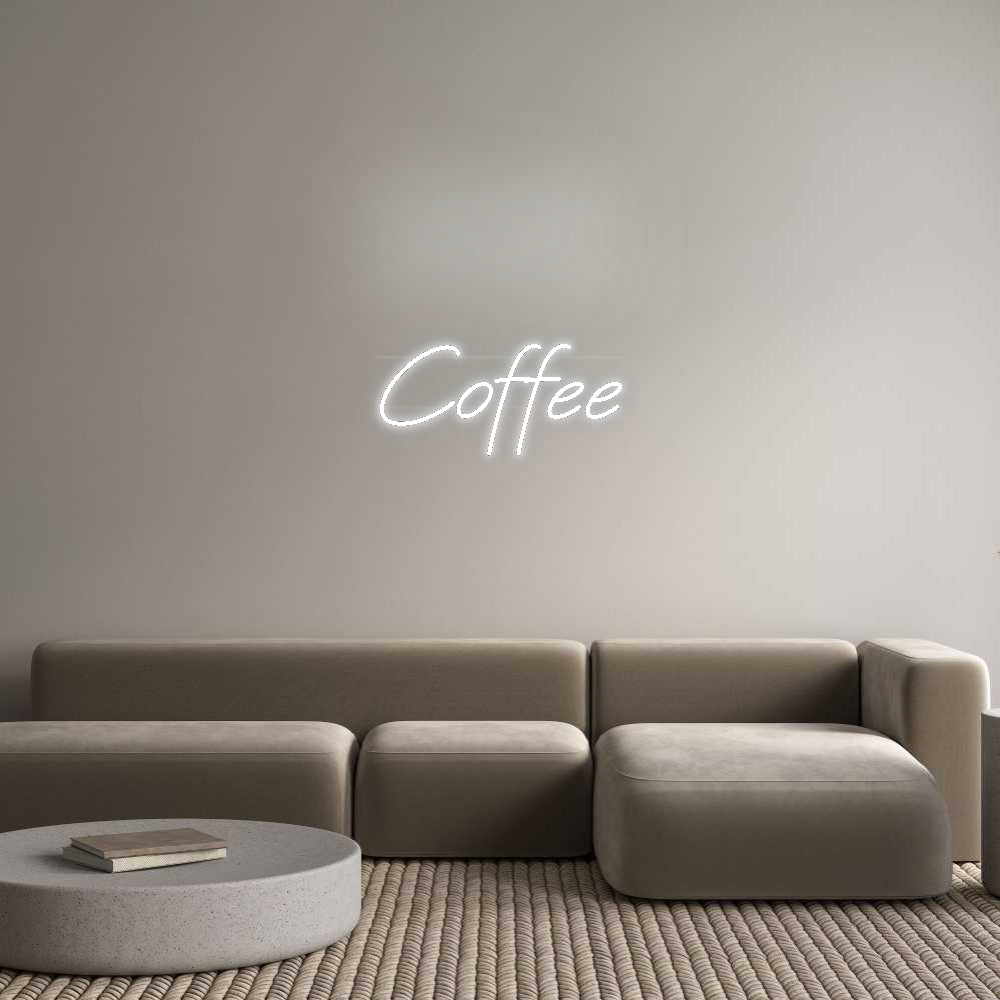 Custom Neon: Coffee