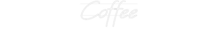 Custom Neon: Coffee