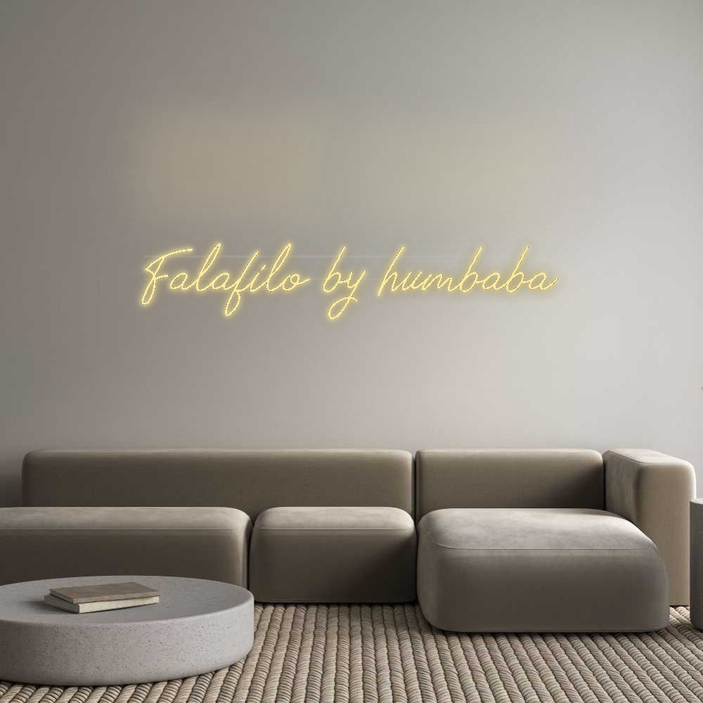 Custom Neon: Falafilo by h...