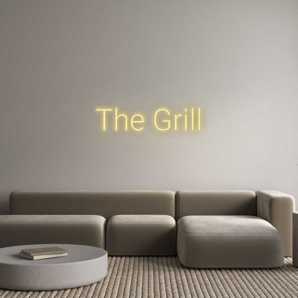 Custom Neon: The Grill