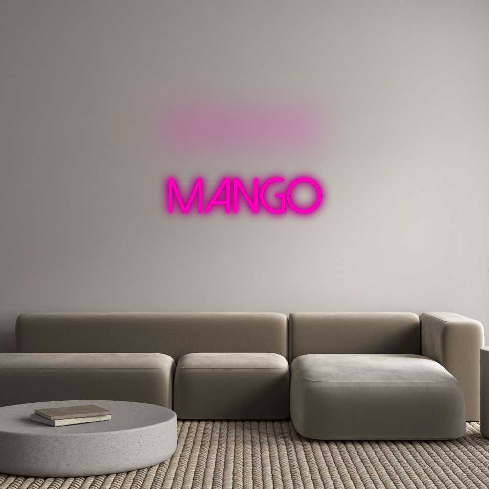 Custom Neon: MANGO