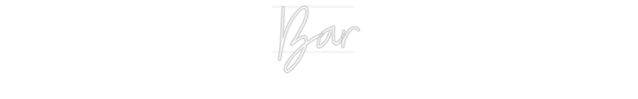 Custom Neon: Bar