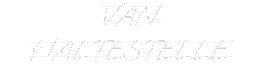 Custom Neon: VAN
HALTESTE...