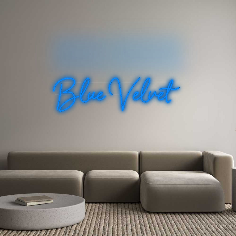 Custom Neon: Black Velvet